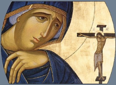 theotokos &amp; cross