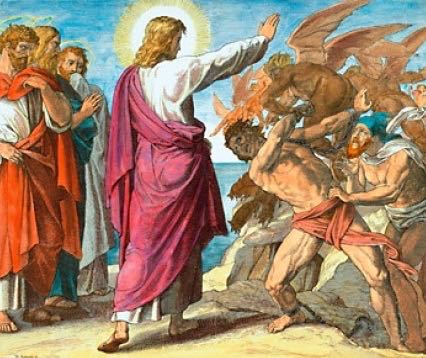 jesus casts out demon